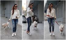 Girls Gang को भूल डॉगी को घूमाने निकलीं मलाइका अरोड़ा, ये रही खूबसूरत तस्वीरें