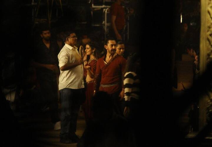 तस्वीरों में आप आमिर खान और फातिमा सना शेख को देख सकते हैं. (तस्वीर: मानव मंगलानी)