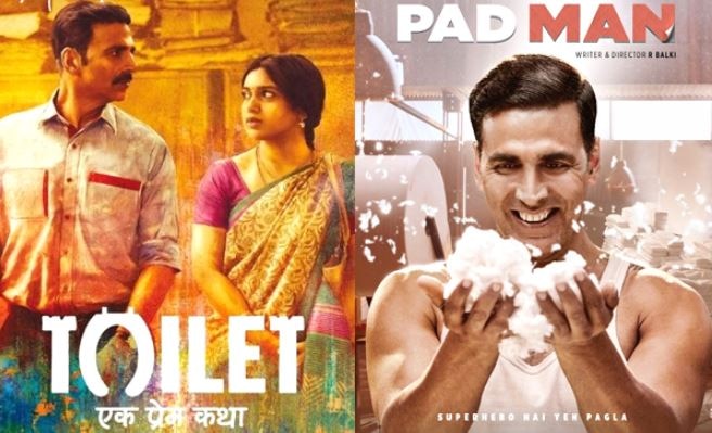 Akshay Kumar ‘s Pad Man FAILS to Beat Toilet Ek Prem Katha on the opening day पहले दिन की कमाई में 'टॉयलेट: एक प्रेम कथा' से आगे नहीं निकल पाई है 'पैडमैन'