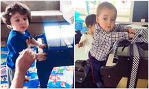 तैमूर फिर बने सोशल मीडिया सेंसेशन, करण जौहर के जुड़वा यश और रूही का भी वीडियो वायरल