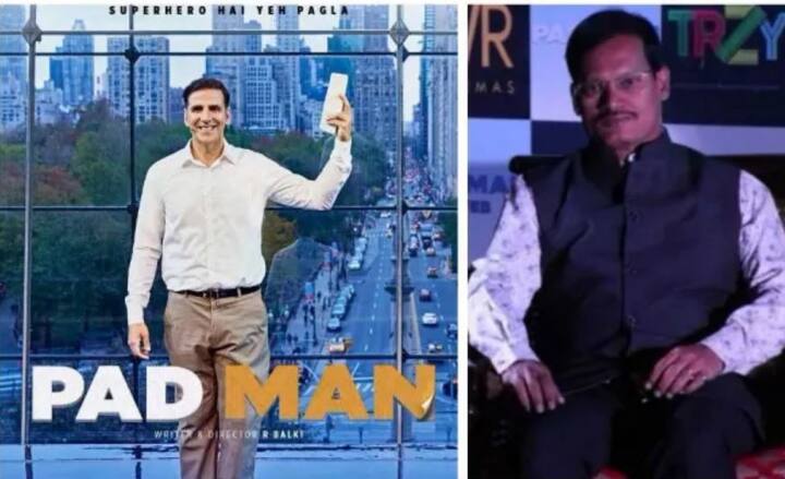पैडमैन : अक्षय कुमार, राधिका आप्टे और सोनम कपूर जैसे बड़े सितारों से सजी फिल्म ‘पैडमैन’ तमिलनाडु के रहने वाले अरुणाचलम मुरुगनाथम की जिंदगी पर आधारित है. मुरुगनाथम को अपनी पत्नी से इस कदर प्यार हुआ कि उन्होंने सैनेटरी पैड बनाने वाली मशीन का आविष्कार कर दिया और देश ही नहीं दुनियाभर में ‘पैडमैन’ के नाम से मशहूर हो गए. साल 1962 में जन्में अरुणाचलम मुरुगनाथम ने 36 साल की उम्र में 1998 में शांति नाम की लड़की से शादी की. शादी के बाद उन्हें पता चला की उनकी पत्नी पीरियड्स के दौरान सैनिटरी पैड्स नहीं बल्कि गंदे कपड़े और अखबारों का इस्तेमाल करती हैं. यही नहीं उनकी पत्नी को पैड्स के बारे में जानकारी तक नहीं थी. इस वाकये के बाद अरुणाचलम मुरुगनाथम ने सस्ते पैड्स बनाने की मशीन बनाने की ठान ली. आज वो अपनी कंपनी चलाते हैं. मुरुगनाथम की कंपनी के पैड्स का इस्तेमाल देशभर के करीब 4500 गावों में होता है. ये सब इतना आसान नहीं था. मुरुगनाथम को इस चीज़ के लिए जागरुकता फैलाने में काफी मेहनत करनी पड़ी. साल 2006 में तत्कालीन राष्ट्रपति प्रतिभा देवी सिंह पाटिल ने अरुणाचलम को नेशनल इनोवेशन अवॉर्ड से नवाजा. साल 2014 में दुनिया की मशहूर मैगजीन ‘टाइम’ ने उन्हें दुनिया के 100 सबसे प्रभावशाली लोगों की लिस्ट में शामिल किया. इन सबके अलावा मुरुगनाथम को साल 2016 में भारत सरकार ने पद्म श्री से भी सम्मानित किया. इन सम्मानों के बाद अब उनकी लाइफ पर बॉलीवुड में बायोपिक बन गई है