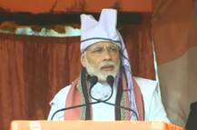 पीएम मोदी ने कहा- लाल झंडे के तले थम गया है त्रिपुरा का विकास
