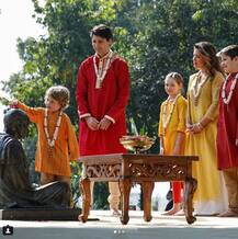 सवालों के घेरे में कनाडाई पीएम के स्वागत का तरीका, सात दिन के भारत दौरे पर हैं ट्रूडो