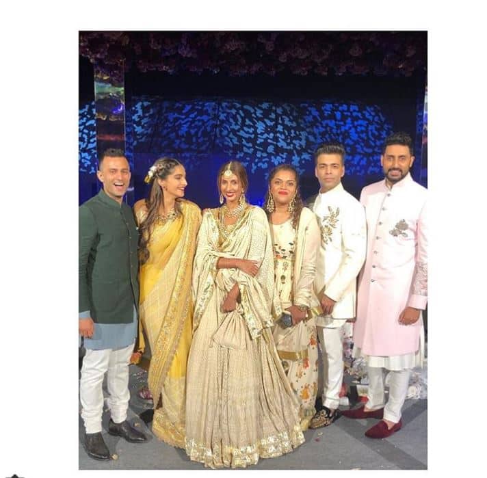 कजिन की शादी में ब्वॉयफ्रेंड के साथ पहुंची सोनम कपूर, Inside फोटोज हुई वायरल