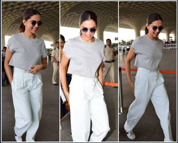 दीपिका पादुकोण बुधवार को एयरपोर्ट पर दीपिका पादुकोण स्पॉट की गई. इस दौरान दीपिका के एयरपोर्ट लुक की तो चर्चा हुई ही लेकिन साथ ही सबकी निगाहें टीकी रही दीपिका की नेक पर लगी बैंडेज पर . 