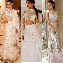 बी टाउन में पॉपुलर हुईं व्हाइट ड्रेसेज, ‘वीरे दी वेडिंग’ में सब नजर आए व्हाइट लहंगे में 