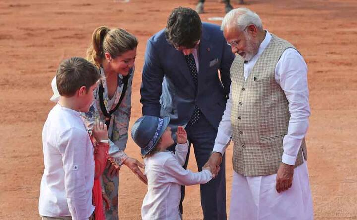 पीएम मोदी ने यहां पर हैड्री से कुछ तरह मुलाकात की.