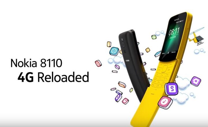Nokia 8110 4G  Launched at MWC 2018, Price Specifications MWC2018: नोकिया का 8110 नए अवतार में हुआ लॉन्च, फोन में है पॉपुलर Snake Game