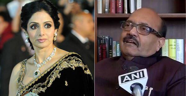Sridevi death: Amar singh statement on sridevi नशे के दावों पर अमर सिंह ने कहा, हार्ड ड्रिंक नहीं करती थीं श्रीदेवी