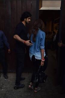  श्रीदेवी के भांजे मोहित मारवाह पत्नी अंतरा के साथ पहुंचे अनिल कपूर के घर