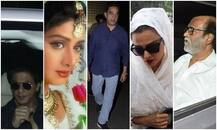 श्रीदेवी के निधन पर साथ दिखे तमिल, तेलुगू और बॉलीवुड के बड़े सितारे