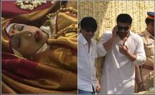 PHOTOS: एक बार फिर मां को खोने के बाद टूटे अर्जुन कपूर, बहनों और पिता को बंधा रहे ढांढस