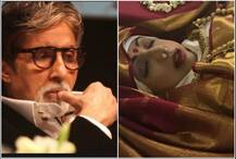 मरने से पहले हो गया था अंदेशा, अब नम आंखों से श्रीदेवी को श्रद्धांजलि देने पहुंचे महानायक अमिताभ