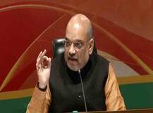 अमित शाह ने ली राहुल गांधी पर चुटकी, कहा- मुझे व्हाट्सएप पर मैसेज आया कि इटली में चुनाव हैं