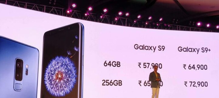 Samsung  Galaxy S9 and S9 Plus launched in India, know Price and specification सैमसंग गैलेक्सी S9 और S9 प्लस भारत में लॉन्च, कीमत 57,900 रुपये से शुरू