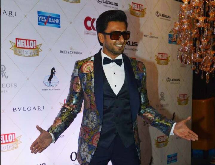 दीपिका ही नहीं यहां रणवीर सिंह भी पहुंचे. हमेशा की तरह रणवीर अपने बेहद स्टाइलिश अंदाज में पहुंचे.