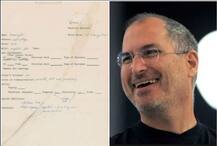 एपल के फाउंडर स्टीव जॉब्स का \'जॉब एप्लिकेशन\' ऑक्शन के लिए हाजिर, जानें कितनी होगी कीमत?