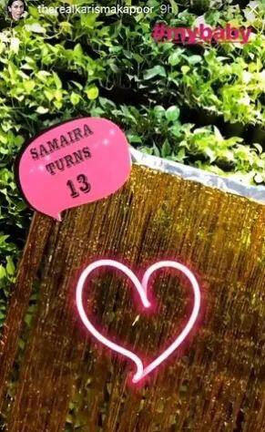 11 मार्च को ही करिश्मा कपूर ने अपनी बेटी समायरा का 13वां बर्थडे सेलिब्रेट किया था. समायरा के बर्थडे की तस्वीरें पर सोशल मीडिया पर बड़ी तेजी से वायरल हुई थीं.