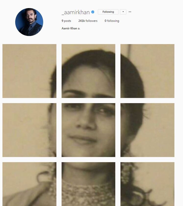 Instagram पर आमिर खान ने किया डेब्यू, ये है इंस्टा पर उनकी पहली तस्वीर