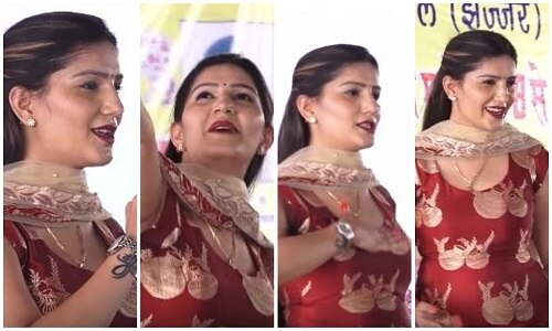 bigg boss fame sapna chaudhary stage dance performance on english haryanvi song viral on internet Viral Video: 'बिस बॉस' के बाद स्टेज पर सपना चौधरी की वापसी, इंग्लिश-हरियाणवी गाने पर जमकर थिरकीं