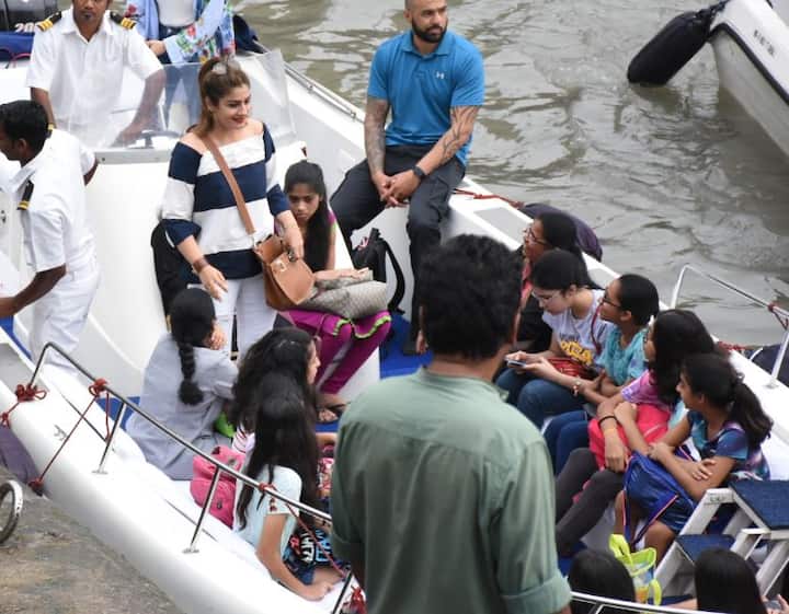 बेटी के दिन को स्पेशल और यादगार बनाने के लिए रवीना ने हर संभव प्रयास किया. (तस्वीर: मानव मंगलानी) 