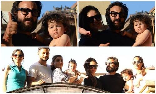 बॉलीवुड स्टार सैफ अली खान, करीना कपूर खान, सोहा अली खान और कुणाल खेमू मुंबई के बांद्रा में बच्चों के साथ काफी मस्ती करते नजर आए. आगे की स्लाइड्स में देखिए गुड टाइम स्पेंड करती उनकी फैमिली फोटोज. (तस्वीर: मानव मंगलानी)