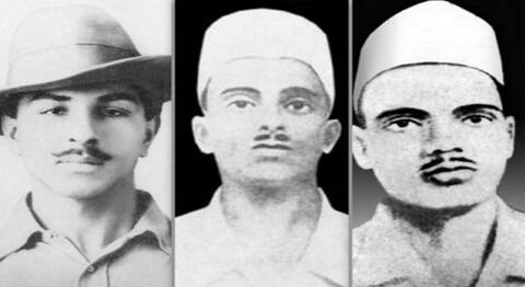 शहीद दिवस पर देश कर रहा है भगत सिंह, राजगुरु और सुखदेव को नमन शहीद दिवस पर देश कर रहा है भगत सिंह, राजगुरु और सुखदेव को नमन