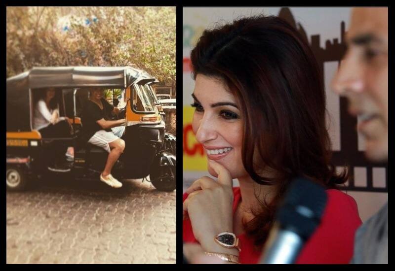 Wife ट्विंकल खन्ना के लिए रिक्शा ड्राइवर बने अक्षय कुमार, देखें तस्वीर Akshay Kumar turns into a rickshaw driver for wife Twinkle Khanna, View Pics Wife ट्विंकल खन्ना के लिए रिक्शा ड्राइवर बने अक्षय कुमार, देखें तस्वीर