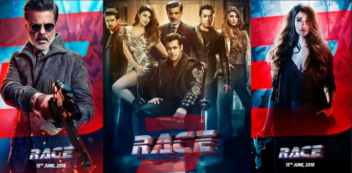 Salman Khan share the poster of the movie 'Race-3' मच अवेटेड फिल्म 'रेस-3' का पोस्टर सलमान खान ने किया शेयर