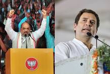 कर्नाटक में निर्वाचन अधिकारियों ने राहुल गांधी और अमित शाह के विमानों की तलाशी ली