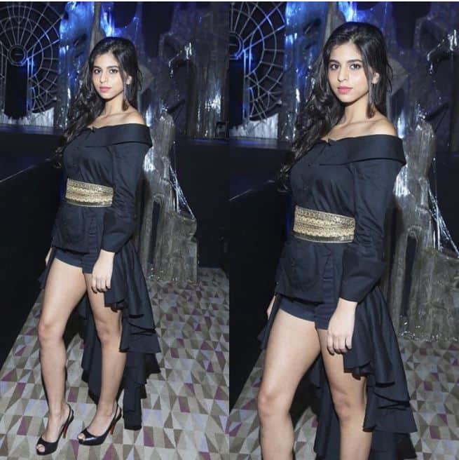 सुहाना मां गौरी और पापा शाहरूख के साथ अक्सर ही पार्टियों में नज़र आती रहती हैं.