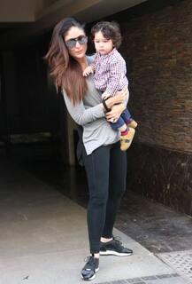 बहन इनाया से मिलने बुआ सोहा अली खान के घर पहुंचे तैमूर, देखें तस्वीरें