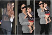 बहन इनाया से मिलने बुआ सोहा अली खान के घर पहुंचे तैमूर, देखें तस्वीरें