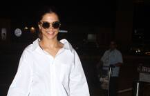 हॉलीवुड जाने की खबरों के बीच एयरपोर्ट पर इस अंदाज में नजर आईं दीपिका पादुकोण