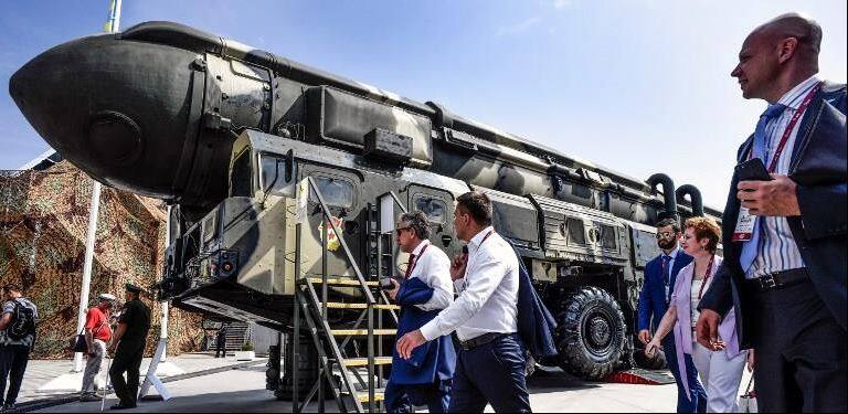 रूस ने नई इंटर-कॉन्टिनेंटल बैलिस्टिक मिसाइल का सफल परीक्षण किया Russia successfully tests new intercontinental ballistic missile रूस ने नई इंटर-कॉन्टिनेंटल बैलिस्टिक मिसाइल का सफल परीक्षण किया