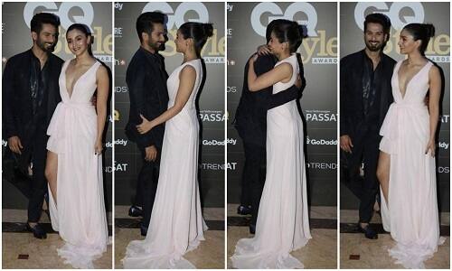 GQ Style Awards 2018 में अक्षय कुमार से लेकर शाहिद कपूर तक कई सारे स्टार्स ने शिरकत की लेकिन सबसे ज्यादा खास अंदाज था शाहिद और आलिया का. (तस्वीर: मानव मंगलानी)