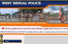 West Bengal Police Recruitment 2018: यहां निकली हैं 5702 कांस्टेबल के लिए नौकरियां