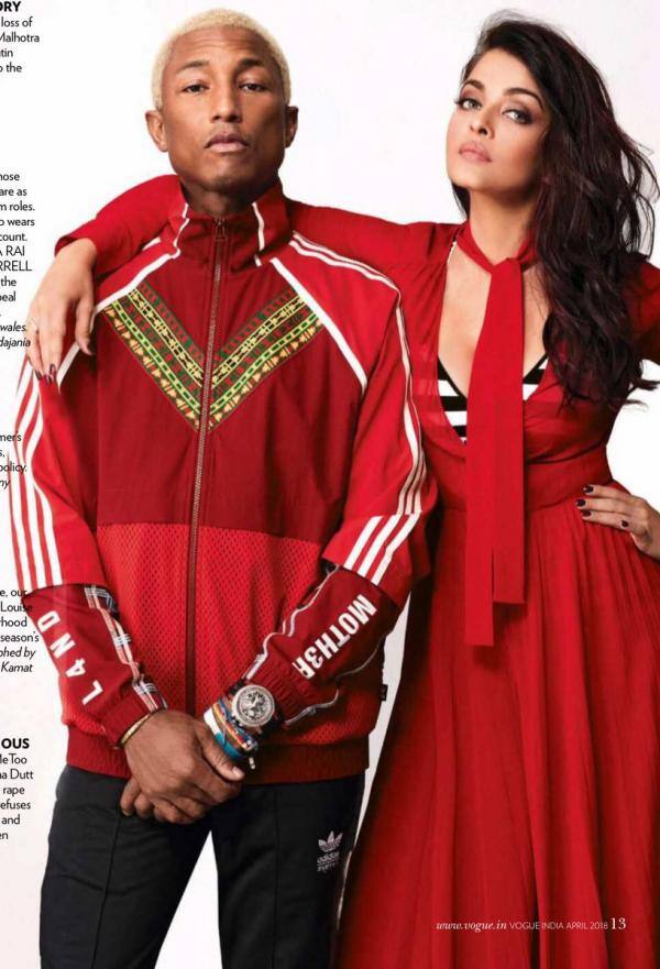 इस मैगजीन के कवर पर रैपर फैरेल विलियम्स के साथ नज़र आएंगी.