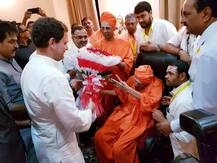 कर्नाटक चुनाव: जिनके दर पर अमित शाह ने दी थी दस्तक, 111 साल के उस \'भगवान\' से आशीर्वाद लेने पहुंचे राहुल