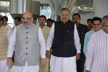 छत्तीसगढ़: विधानसभा चुनाव से पहले दो घंटे में सियासी नब्ज टटोल गए अमित शाह