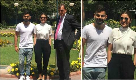 अनुष्का-विराट इन दिनों दिल्ली में कुछ इस तरह बिता रहे हैं क्वालिटी टाइम अनुष्का-विराट इन दिनों दिल्ली में कुछ इस तरह बिता रहे हैं क्वालिटी टाइम