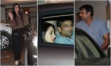 Photos: सैफ अली खान के बरी होने के बाद बहन करीना के घर ब्वॉयफ्रेंड संदीप संग पहुंचीं करिश्मा कपूर