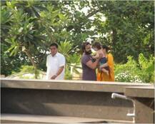 सैफ-करीना संग पूल में मस्ती करते नज़र आए तैमूर