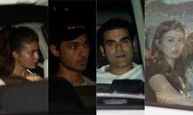 Photos: सलमान खान के घर लगा बॉलीवुड हस्तियों का तांता, परिवार से मिलने पहुंचे ये सितारे