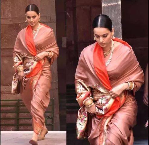  इससे पहले इसी फिल्म के सेट से कंगना की कुछ तस्वीरें सामने आई थी जिनमें वो सादे अंदाज में नजर आ रही थी.