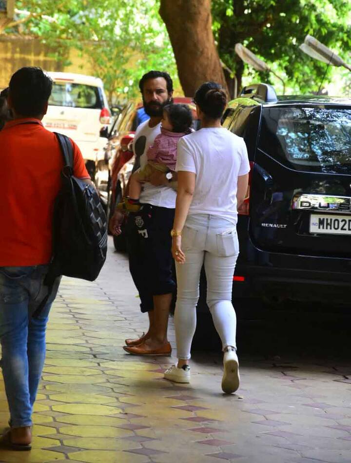 दो दिन पहले तैमूर की एक तस्वीर देखने को मिली थी जिसमें वो चलते नज़र आ रहे थे.