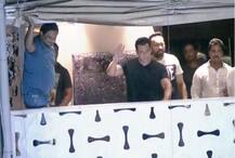 सलमान खान के घर के बाहर से 12 मोबाइल चुराने के आरोप में युवक गिरफ्तार