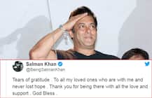 जेल से रिहा होने के बाद सलमान खान ने चाहने वालों को कहा, ‘शुक्रिया’