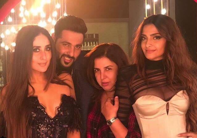 फराह ने गुरुवार सुबह इंस्टाग्राम के जरिए सेट पर सोनम कपूर के साथ अपनी एक तस्वीर साझा की. (Photo- Instagram)