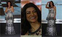 In Pics: व्हाइट ब्यूटी अंदाज में पूर्व मिस यूनिवर्स सुष्मिता सेन पहुंची इवेंट में